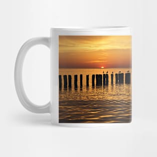 Dusk at seaside Mug